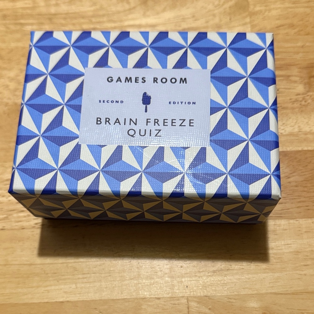 Brain Freeze Quiz - Blue Edition